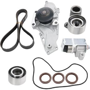 Engine Timing Belt Kit with Water Pump Compatible with Acura TL 1999 Acura CL 1997-1999 Honda Accord 1998-2002 Honda Odyssey 1999 3.0L 3.2L 3.5L