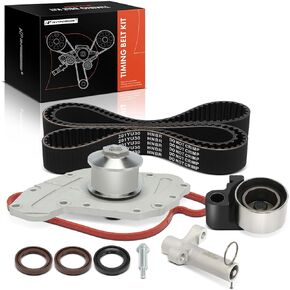 A-Premium Engine Timing Belt Kit with Water Pump Compatible with Dodge Grand Caravan, Charger, Journey, Challenger, Avenger, Magnum, Nitro & Chrysler Town & Country, 300, Sebring, Pacifica - 3.5L 4.0L