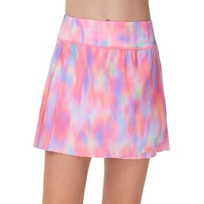 THE GYM PEOPLE Girls' Pleated Tennis Skirts 2 in 1 Kids Athletic Running Golf Skorts with Shorts Pockets