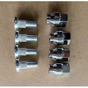 Front Rear Wheel Studs & Lug Nuts 85-1116 Replacement for 2006-2017 Arctic Cat ATV 400 500 650 700 1000 H2 TRV ALTERRA atv Wildcat Sport Trail Prowler 550 700 1000 UTV