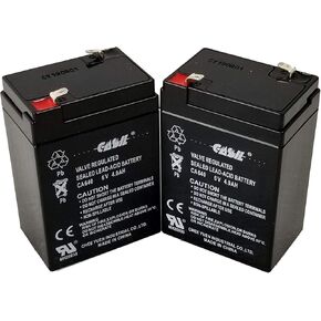 بطارية بديلة Casil 6V 1.3Ah متوافقة مع لوحة GE Interlogix 60-914 GE Simon 3 & GE XT