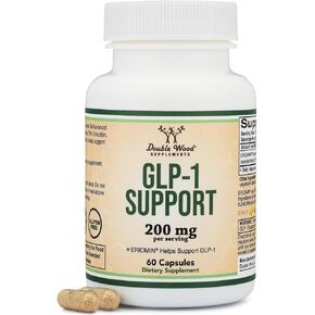 GLP-1 Supplement - Clinically Studied Bioflavonoid Extract to Help Support Natural GLP 1 Levels and Promote Gut Health (200mg, 30 Servings) Std to 70% Eriocitrin and 5% Hesperidin by Double Wood
