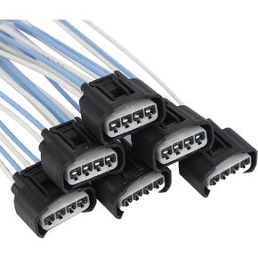 Ignition Coil Connector Plug Wire Harness for Chevy, for Buick, for Cadillac, for Toyota, for Lexus, for Jaguar, for Land Rover, for Pontiac, for Scion, for Volvo, for H3 H3T