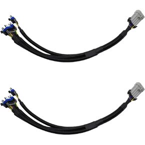 Ignition Coil Harness Connector 2Pcs Compatible with GM LQ9 LQ4 LS2 LS3 LS7 LSX 5.3 6.0 6.2 7.0 Replaces D581 12558693 D585 10457730 19005218
