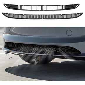 Front Grill Mesh Inserts for Refreshed Tesla Model 3 Highland 2024 2025 Air Inlet Vent Grille Cover Replacement for Tesla Model 3 Highland 2024 Accessories (Detachable Version)