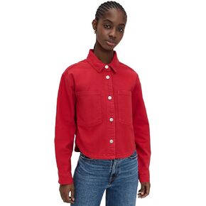 Z SUPPLY Women's All Day Cropped Denim Jacket