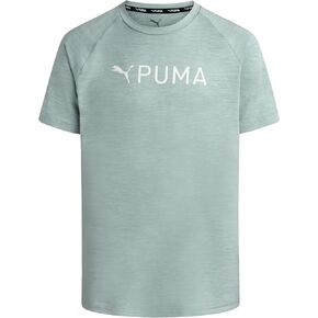 PUMA BOYS YOUTH THERT DRY FIT-أداء نشط قمصان رياضية قصيرة الأكمام للمراهقين (الحجم: 4-18)