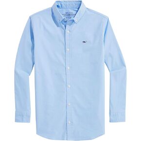 Vineyard Vines Boys 'On-the-Go Brrrº Solid Shirt