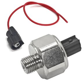 Ignition Knock Sensor 30530-PPL-A01 with Connector Pigtail Harness - Compatible with Honda Accord, Civic, CR-V, Element & Acura RDX, RSX, TSX - Replacement Part: 30530-PNA-003, KS197, SU6143