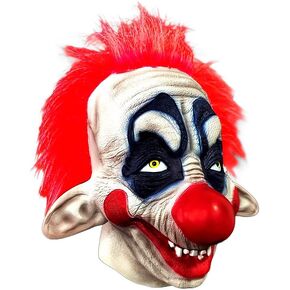 Killer Klowns من أقنعة الفضاء الخارجي لإكسسوارات الأزياء في عيد الهالوين لألعاب لعب الأدوار الواقعية