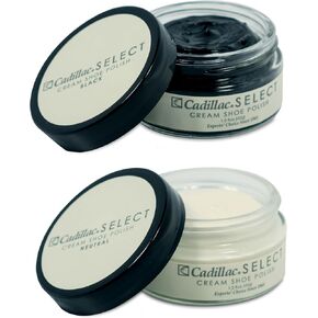 Cadillac Select Premium Cream Shoe Polish - Black & Neutral