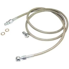 Clutch Line for Civic 92-00 Integra 94-01Silver Braided Stainless Steel