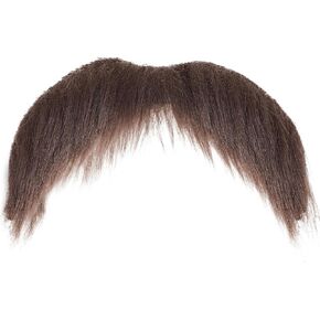Fake Mustache Brown Fake Beard Costume Old Men Stick On Mustache Stickers Moustache False Facial Hair For Adults Women Men For Halloween Cosplay Festival Party