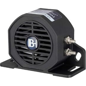 Backup Alarm 112dB 12V-48V Universal Industrial Heavy-Duty Backup Reverse Warning Alarm with Beeper Tone for Truck Van Freight Car Lorry Heavy Vehicles
