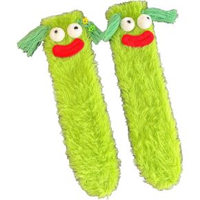 Crazy Funny Fuzzy Silly Socks for Kids Women,Girls Fluffy Slipper Novelty Fun Socks,Boy Men Cute Cozy Soft Animal Socks