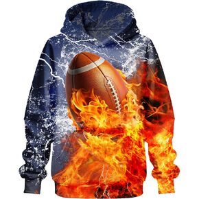 Chaos World World Boys 'Hoodie الواقعية ثلاثية الأبعاد للطباعة المغطاة بالبلوزات المغطاة بملابس الشارع Top Street