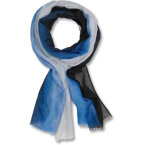 DKNY womens Blanket Fluffy Plaid Scarf
