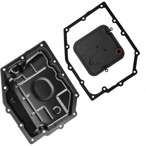 مقلاة زيت ناقل الحركة مع قابس استنزاف طوقا لاتاكب RAM 1500 2500 3500 وتناسب لجيب جراند شيروكي وتناسب لدودج تشارجر ، تشالنجر ، شاحن وتناسب لكرايسلر 300 ، 8 سرعة نقل السرعة