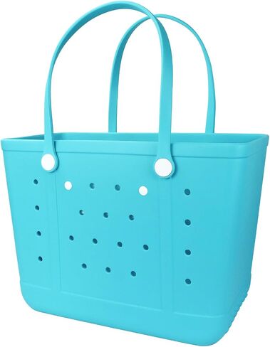 حقيبة شاطئ مطاط خفيفة الوزن x-large مقاومة للماء حقيبة قابلة للغسل in Kuwait