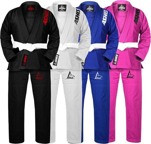 Sports IBJJF Ultra Light BJJ Brazilian Jiu Jitsu Gi for Kids with Preshrunk Fabric and Free Belt in Saudi Arabia