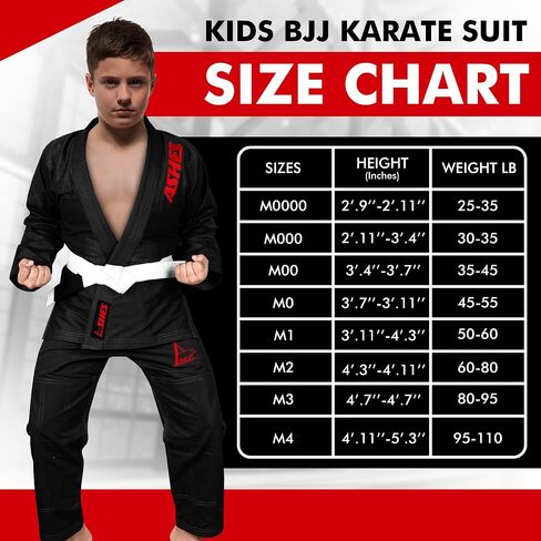 Sports IBJJF Ultra Light BJJ Brazilian Jiu Jitsu Gi for Kids with Preshrunk Fabric and Free Belt in Saudi Arabia