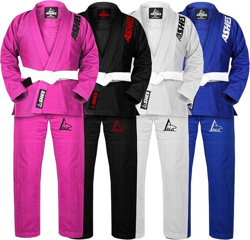 Sports IBJJF Ultra Light BJJ Brazilian Jiu Jitsu Gi for Kids with Preshrunk Fabric and Free Belt in Saudi Arabia