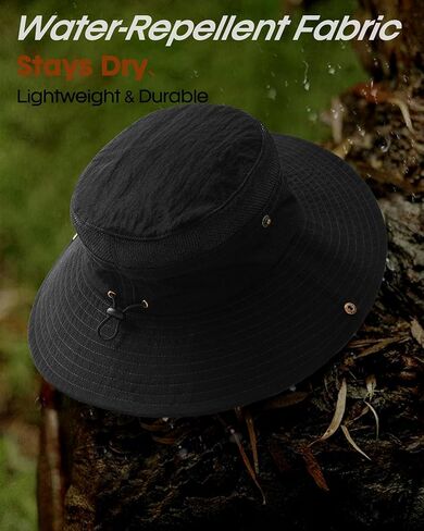 FURTALK Sun Hats for Men Women Fishing Hat UPF 80+ Breathable Wide Brim Hiking Summer UV Protection Bucket Hats in Saudi Arabia
