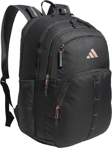 adidas Prime Backpack for Work, Travel Bag for Women and Men with Padded Compartment for Laptop, Black, One Size in Saudi Arabia
