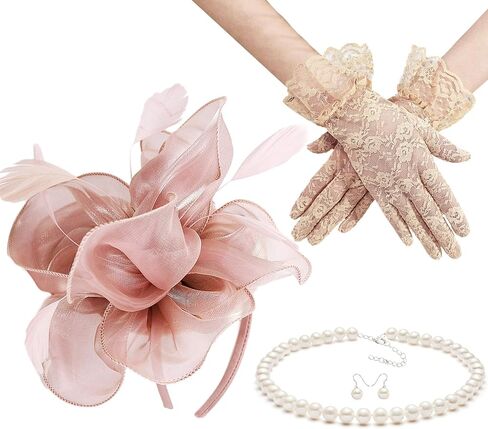 Gionforsy Kentucky Derby Hat Fascinator حجاب الحجاب. in Kuwait