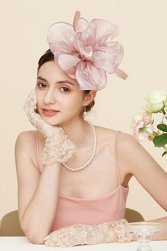 Gionforsy Kentucky Derby Hat Fascinator حجاب الحجاب. in Kuwait