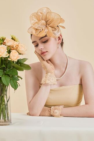 Gionforsy Kentucky Derby Hat Fascinator حجاب الحجاب. in Kuwait