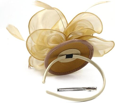 Gionforsy Kentucky Derby Hat Fascinator حجاب الحجاب. in Kuwait