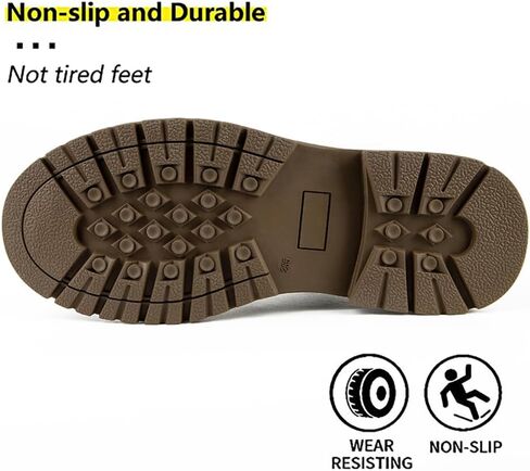 Steel Toe Work Shoes for Men Women Lightweight Comfortable Waterproof Industrial & Construction Safety Boots in Saudi Arabia