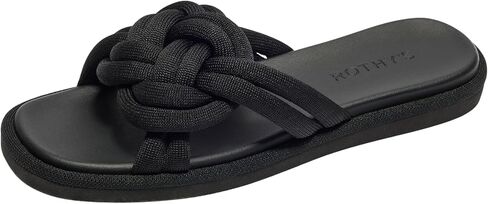 روثز The Summer Sandal Women's Slip-On ، وصنادل مريحة ، مصنوعة من زجاجات بلاستيكية معاد تدويرها قابلة للغسل in Kuwait