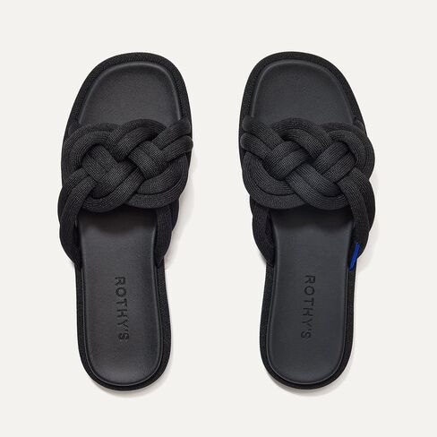 روثز The Summer Sandal Women's Slip-On ، وصنادل مريحة ، مصنوعة من زجاجات بلاستيكية معاد تدويرها قابلة للغسل in Kuwait