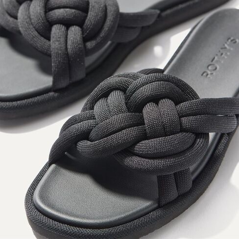 روثز The Summer Sandal Women's Slip-On ، وصنادل مريحة ، مصنوعة من زجاجات بلاستيكية معاد تدويرها قابلة للغسل in Kuwait