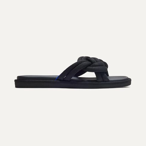 روثز The Summer Sandal Women's Slip-On ، وصنادل مريحة ، مصنوعة من زجاجات بلاستيكية معاد تدويرها قابلة للغسل in Kuwait