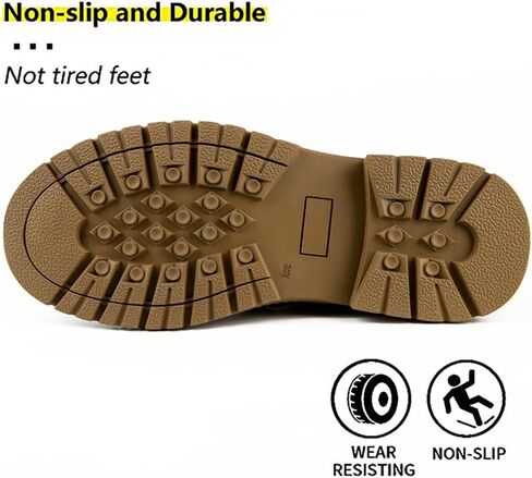 Steel Toe Work Shoes for Men Women Lightweight Comfortable Waterproof Industrial & Construction Safety Boots in Saudi Arabia
