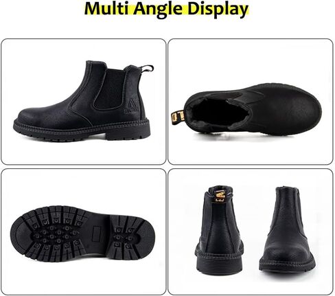 Steel Toe Work Shoes for Men Women Lightweight Comfortable Waterproof Industrial & Construction Safety Boots in Saudi Arabia