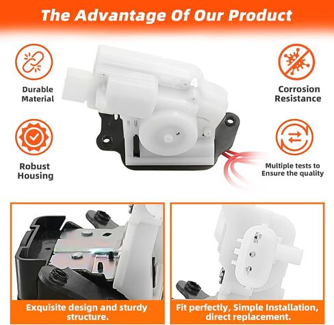 Trunk Lock Actuator Compatible with 2016-2018 Toyota RAV4 2.5L Replace 693500R030 69350-0R030 in Saudi Arabia