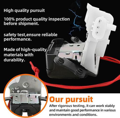 Trunk Lock Actuator Compatible with 2016-2018 Toyota RAV4 2.5L Replace 693500R030 69350-0R030 in Saudi Arabia