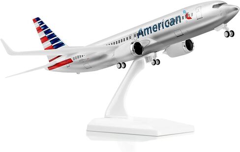 Joylluoan 1:130 Model United Model Plane Alloy Diecast Airplanes Model Airplane with LED Light in Kuwait
