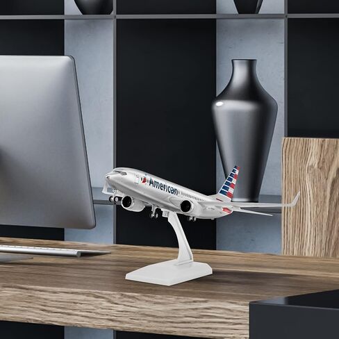 Joylluoan 1:130 Model United Model Plane Alloy Diecast Airplanes Model Airplane with LED Light in Kuwait