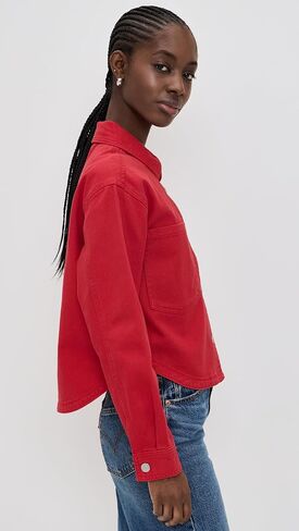 Z SUPPLY Women's All Day Cropped Denim Jacket in Saudi Arabia