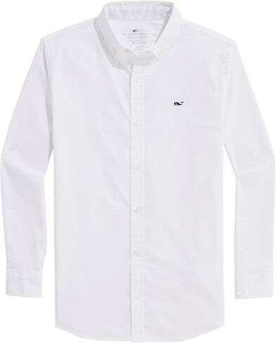 Vineyard Vines Boys 'On-the-Go Brrrº Solid Shirt in Kuwait