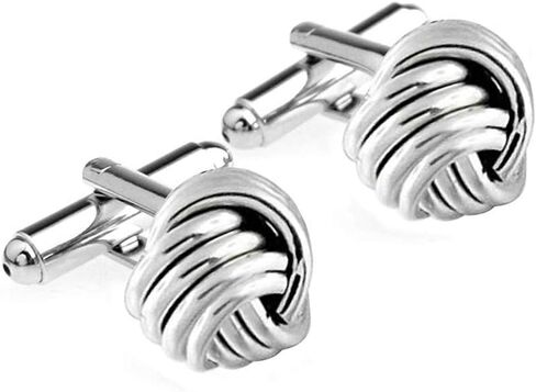 LeCalla 925 Sterling Silver Cufflinks for Men | Grooms Wedding Cuff-Links | Formal Shirt Cufflinks Accessories | Gifts for Dad, Groom, Husband, Father’s Day & Business Events in Kuwait