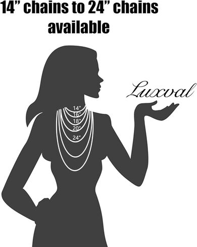Luxval Lariat Gold Necklace for Women, Dainty Long Necklace 14k Gold Plated/Silver Y-Shaped Pendant Necklaces Trendy Beaded Chain Drop Necklaces Jewelry for Women Gifts in Kuwait
