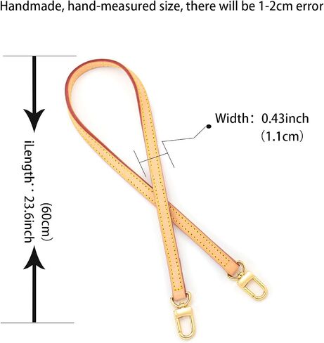 حزام Vachetta Leather Crossbody لـ Fappy L V Handbag Presection Counter STR in Kuwait
