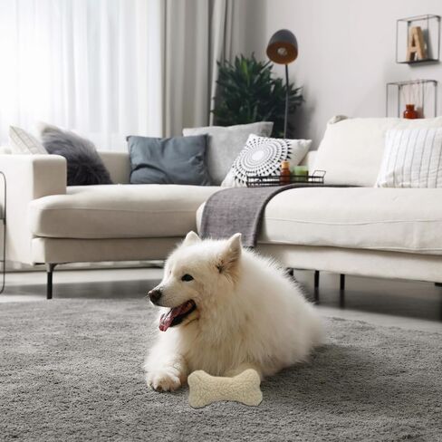 SPOT by Ethical Products Super Soft Vermont Fleece Dog Toys - Calming Dog Toy with Squeaker Dog Toy For Small Dog Puppy Toys Large Dogs Toys Chew Squeak Puppy Interactive Fetch Toy - Chew-Man in Kuwait