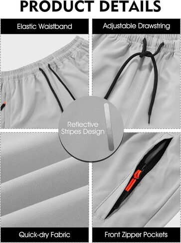Resinta 3 Pack Boys Shorts Athletic Shorts with Zipper Mobilets Dry Fit Fit Lightweight Barge Cargo for Gym Outdoors in Kuwait
